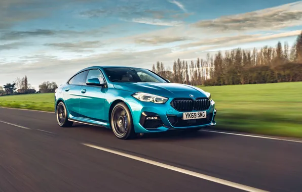 Speed, BMW, Gran Coupe, UK-spec, 2-Series, M Sport, 2020, 218i