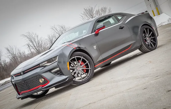 Picture Chevrolet, Camaro, Chicago, Coupe, Blackhawks, 2016, Themed