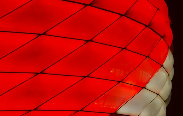 Macro, lights, color, Munich, the Allianz arena