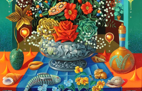 Picture still life, painting, Igor Tulpanov