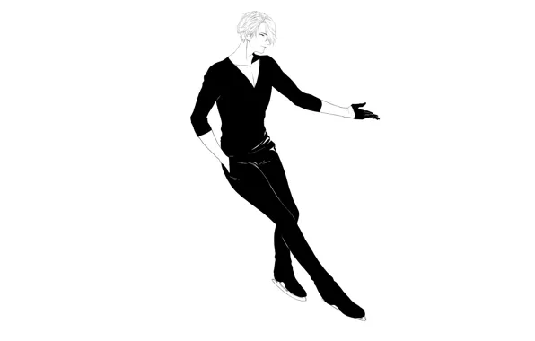 Guy, skates, skater, Yuri on the ice, Viktor Nikiforov, Yuri On Ice
