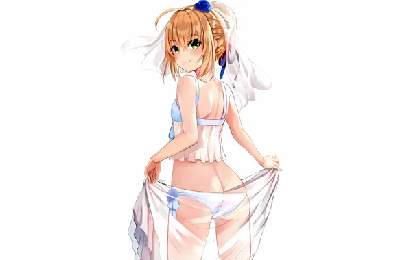 Girl, sexy, ass, pantsu, blouse, panties, anime, beautiful