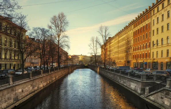 Picture Home, Peter, River, Saint Petersburg, Building, Russia, SPb, St. Petersburg