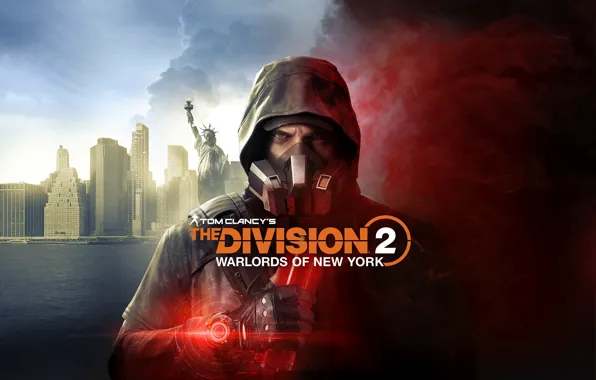 Look, mask, soldiers, Tom Clancy, Tom Clancy's The Division 2