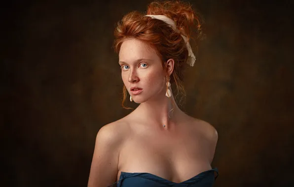 Girl, portrait, redhead, George Chernyadev, Georgy Chernyadyev, Arina Bikbulatov, Arina Bikbulatova