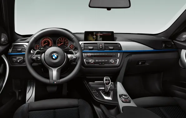 BMW, BMW, Salon, the wheel, Boomer, dashboard, Beha, f30