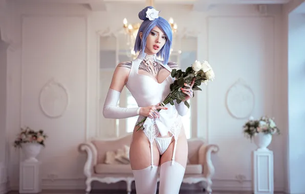 Chest, panties, linen, stockings, figure, underwear, tattoo, tattoo