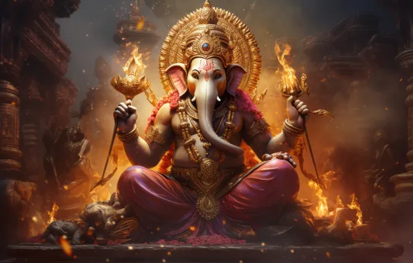 Picture god, Religion, Ganesh