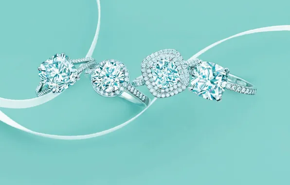 Decoration, style, ring, diamond, Tuffany & Co