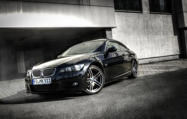 BMW, Tuning, Black, BMW, Drives, Coupe, E92