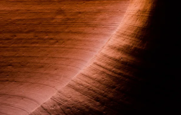 Picture rock, stone, shadow, texture, canyon, antelope