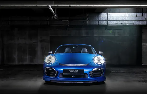 Blue, 911, Porsche, convertible, Porsche, Turbo, Cabriolet, turbo