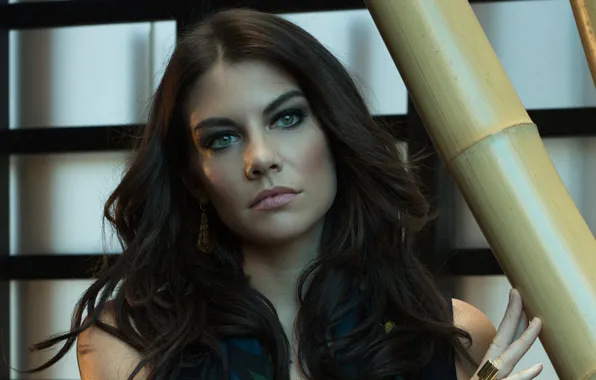 Look, make-up, Lauren Cohan