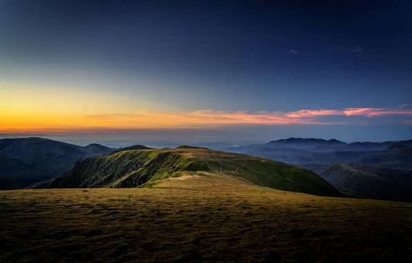 Picture Mount Scenery, Natural Landscape, Slope, Mountain, Cloud
