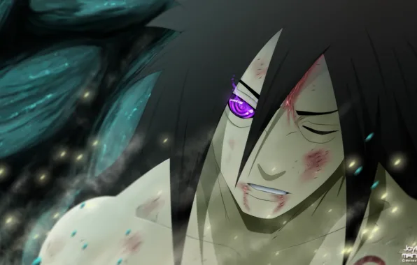 Art, naruto, manga, naruto, Uchiha Madara