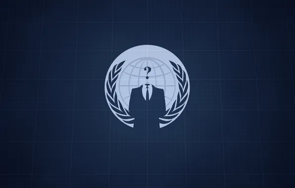 Blue, background, Wallpaper, minimalism, emblem