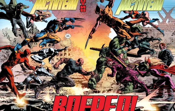 Wolverine, comic, comics, Marvel Comics, Daredevil, Spider-Man, Ms. Marvel, Iron fist