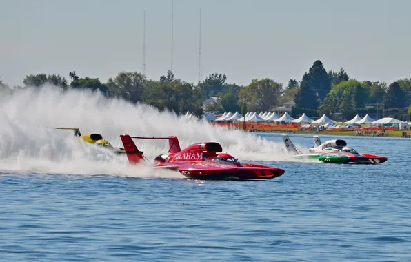 Speed, boats, race