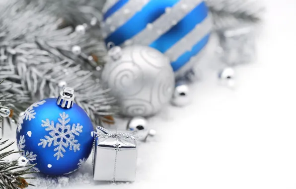 Gifts, decoration, new year, bokeh, bokeh, Merry Christmas, decoration, Merry Christmas