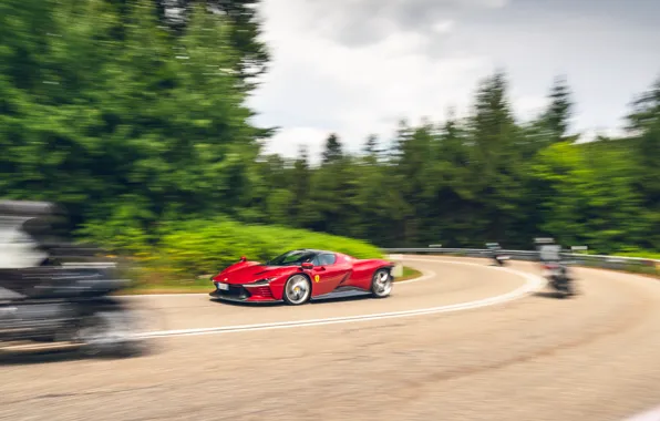 Ferrari, speed, drive, motion, Ferrari Daytona SP3