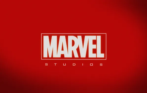 Picture red, logo, background, Marvel, MARVEL