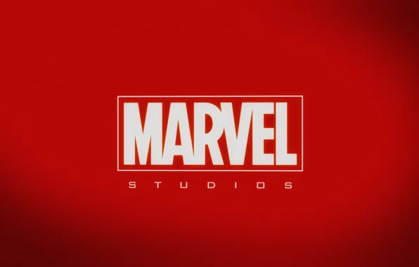 Red, logo, background, Marvel