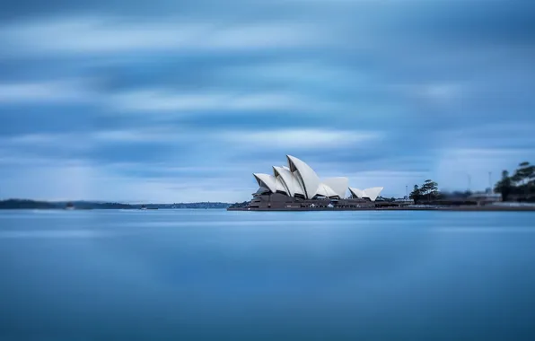 Sea, the sky, blue, Sydney, sidney