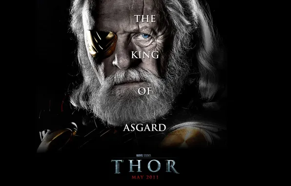 Picture the film, One, 2011, THOR, Anthony Hopkins, Antony Hopkins, the magnitude of Spills.