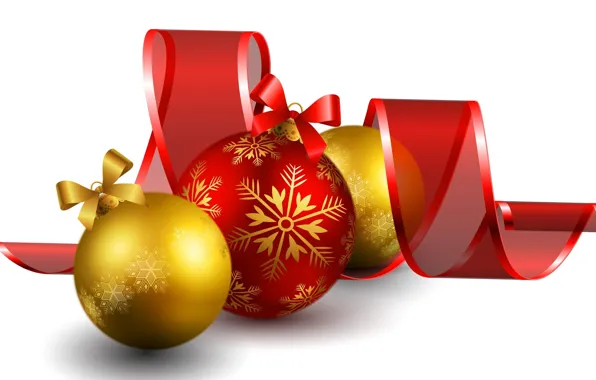 Picture background, balls, new year, tape