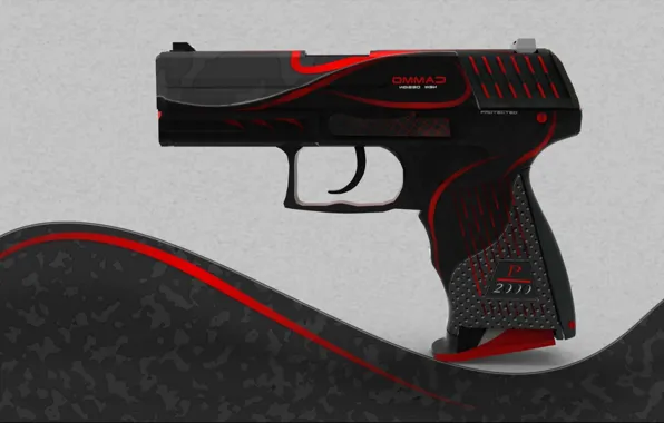 Line, camouflage, paint, legionary, cs go, custom paint job, wokshop, p2000