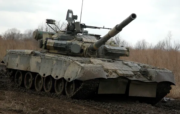 Dirt, tank, combat, T-80
