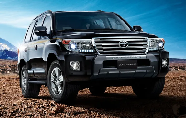 Picture jeep, SUV, Toyota, the front, 200, Toyota, Land Cruiser, Land Cruiser