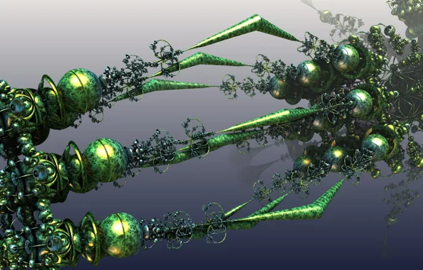 Background, beads, form, 3D graphics