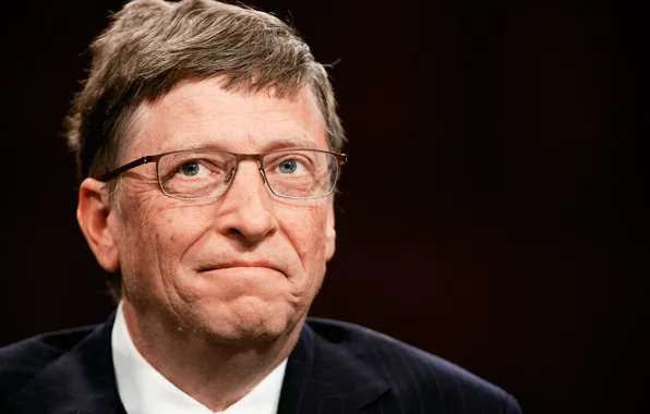 Picture Glasses, Microsoft, Male, Bill Gates, Bill Gates, William Henry Gates III