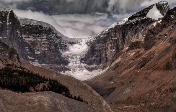 Alberta, Canada, Glacier Icefields Parkway, Columbia Icefield
