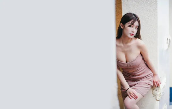 Look, sexy, pose, background, model, portrait, makeup, figure