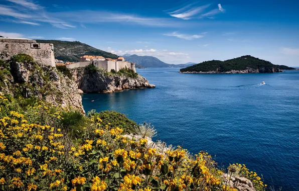 Picture sea, Croatia, Dubrovnik