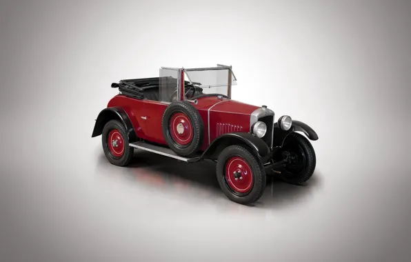 Retro, Convertible, Peugeot, Cars, Burgundy, 1925, Type 172