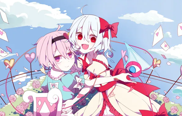 Girls, Touhou, Touhou, Touhou