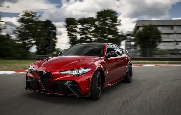 Picture Alfa Romeo, on the track, Giulia, GTAm, 2020, Gran Turismo Alleggerita changed