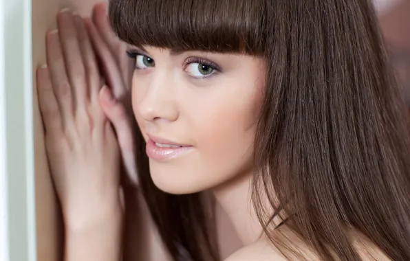 Eyes, look, girl, face, hair, lips, Candy Rose