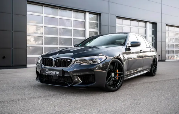 Picture BMW, sedan, G-Power, 2018, the wall, BMW M5, four-door, M5