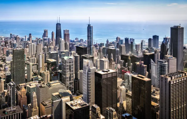 Chicago, panorama, USA