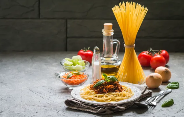 Picture bow, vegetables, tomatoes, tomatoes, pasta