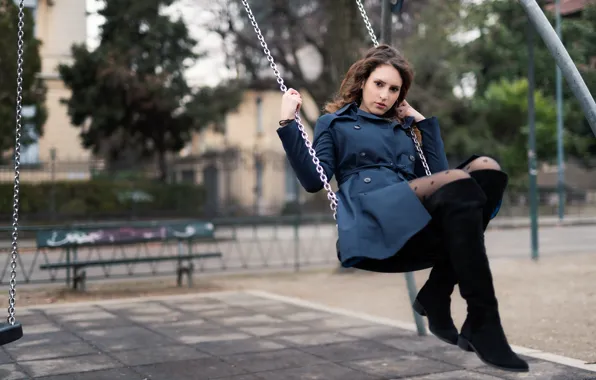 Picture look, face, swing, model, Clear