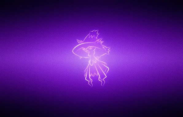 Picture silhouette, pokemon, pokemon, mismagius