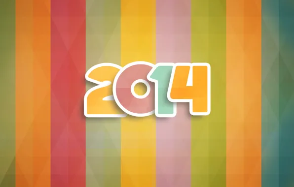 Abstraction, New year, 2014