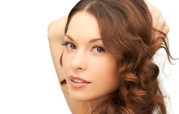 Picture look, girl, face, hair, portrait