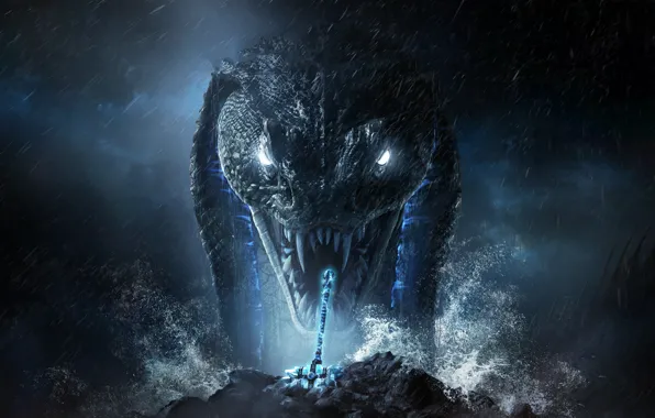 Picture game, the game, For Honor, rain, snake, Wrath Of The Jormungandr, For Honor Wrath Of …