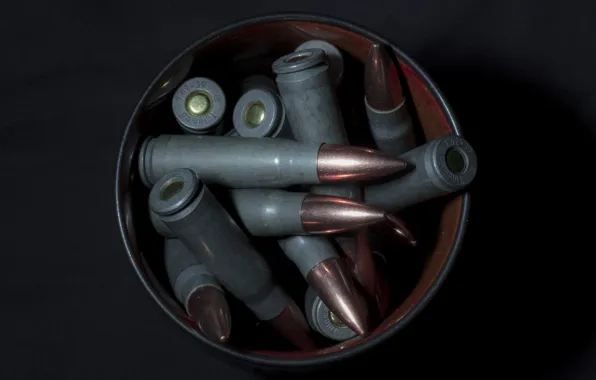 Picture macro, weapons, background, cartridges